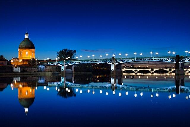 Toulouse - Immobilier - CENTURY 21 Idéa - Toulouse_Garonne_nuit