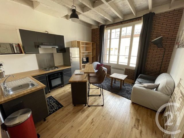 Appartement Studio à louer - 1 pièce - 24.01 m2 - TOULOUSE - 31 - MIDI-PYRENEES - Century 21 Idéa